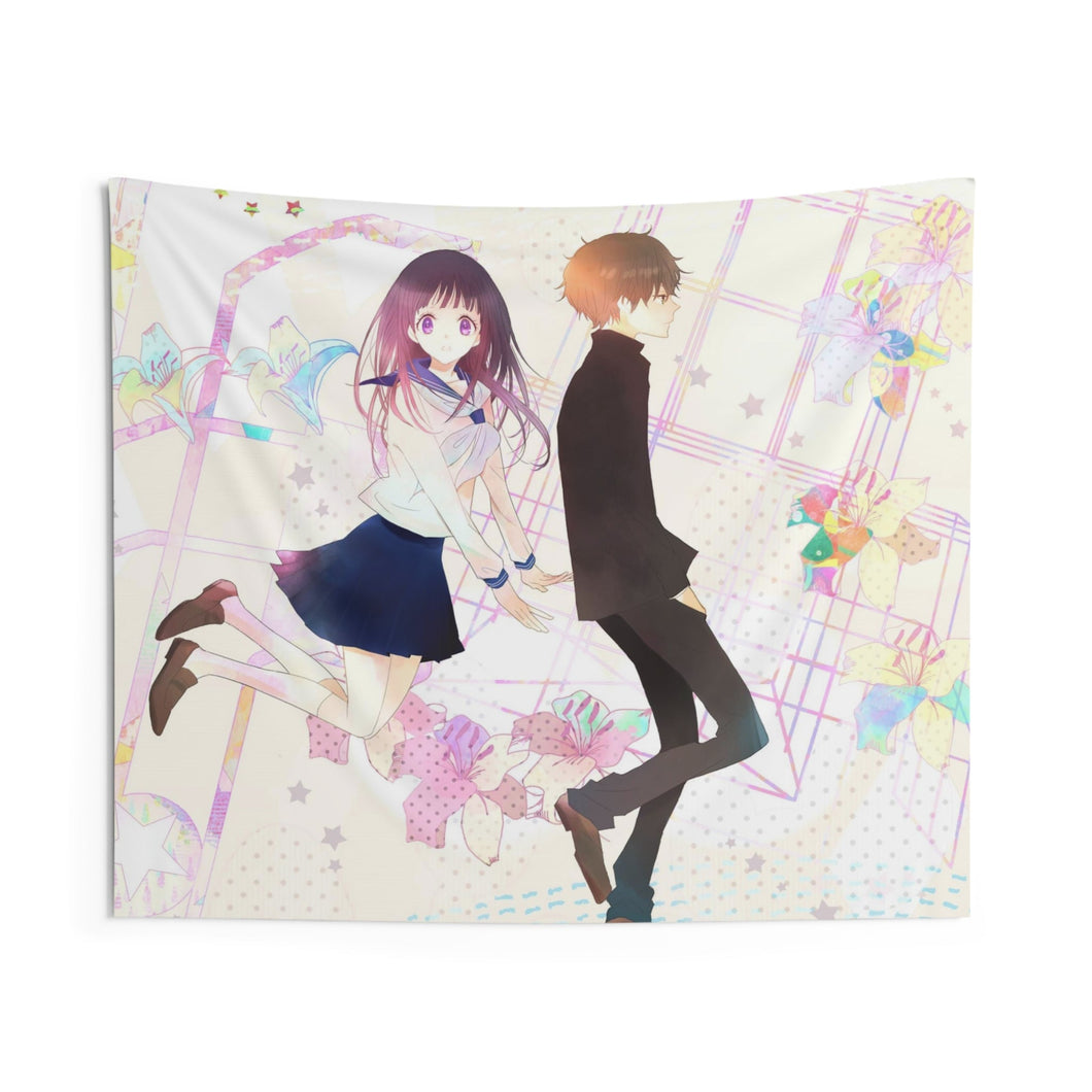 Eru Chitanda  And  Hōtarō Oreki Indoor Wall Tapestry