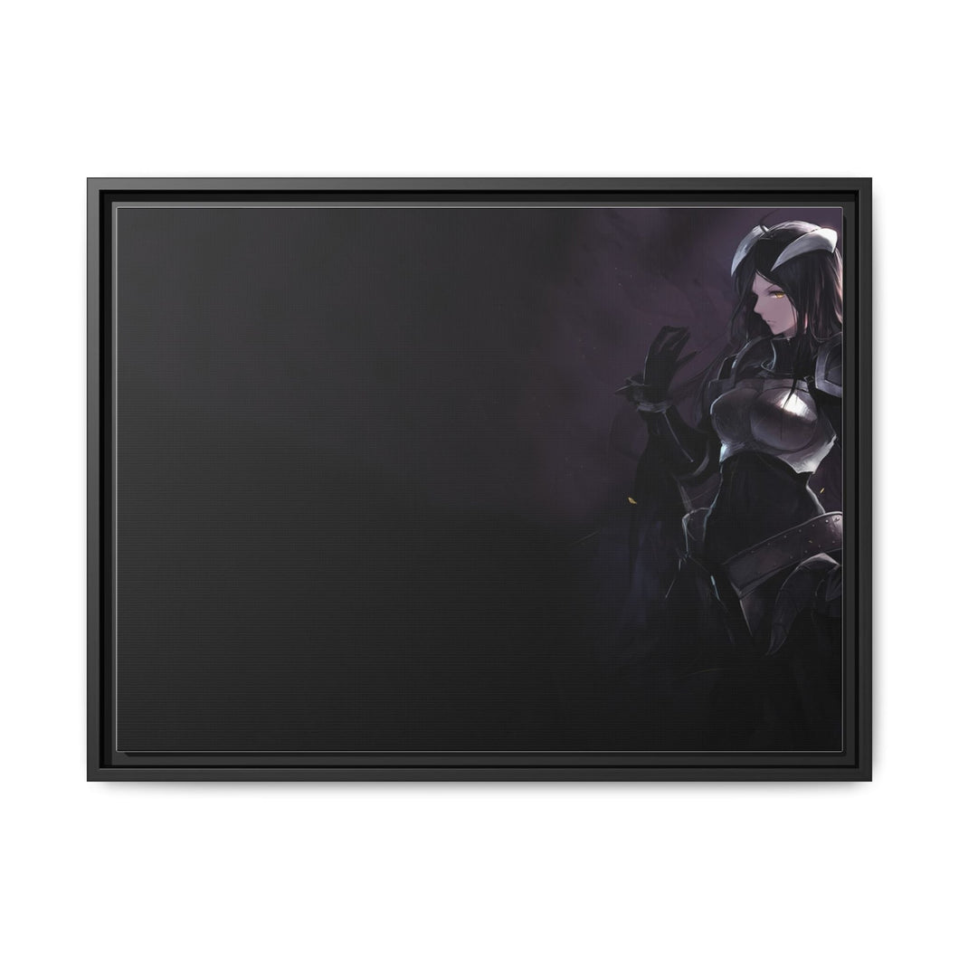 Anime Overlord Canvas Framed Art Print