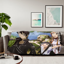 Load image into Gallery viewer, Sword Art Online Asuna Yuuki, Yui Sherpa Blanket
