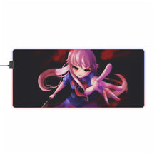 Load image into Gallery viewer, Mirai Nikki Yuno Gasai RGB LED Mouse Pad (Desk Mat)
