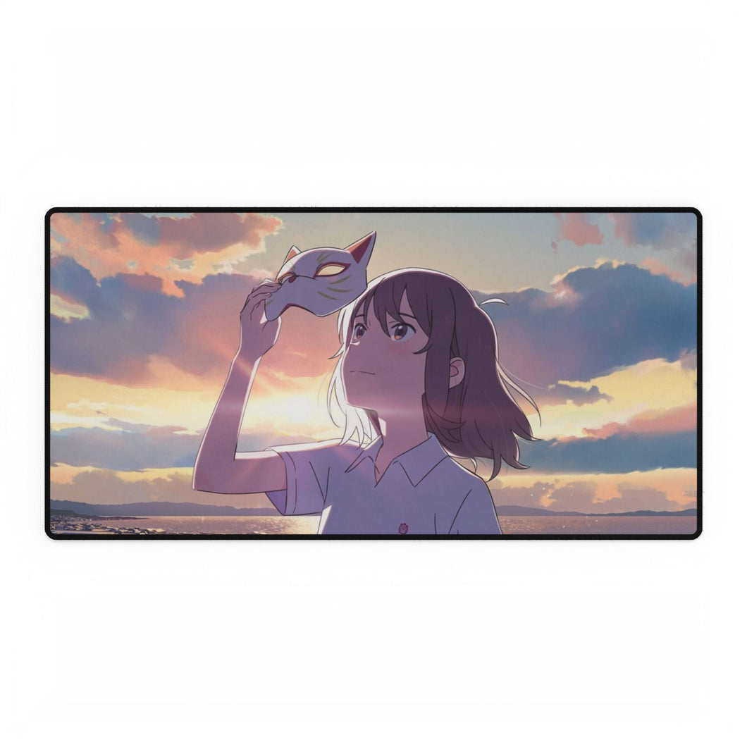 A Whisker Away Mouse Pad (Desk Mat)