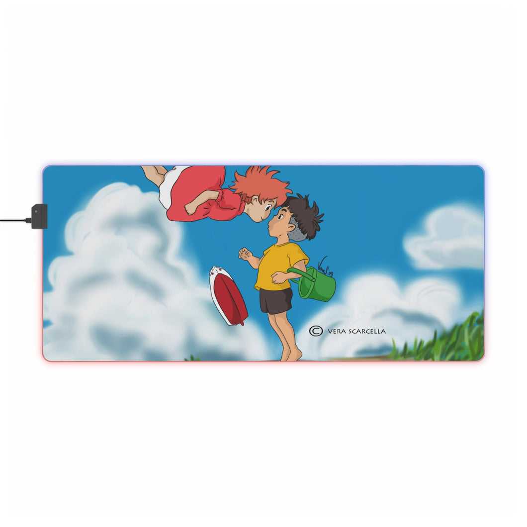 Ponyo Ponyo RGB LED Mouse Pad (Desk Mat)