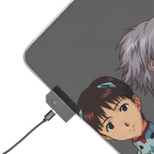 Load image into Gallery viewer, Anime Neon Genesis Evangelion RGB LED Mouse Pad (Desk Mat)
