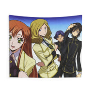 Code Geass Lelouch Lamperouge, Shirley Fenette Indoor Wall Tapestry