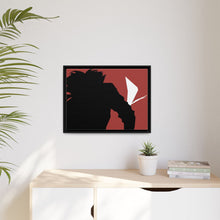 Load image into Gallery viewer, Ginti Silhouette Canvas Framed Art Print
