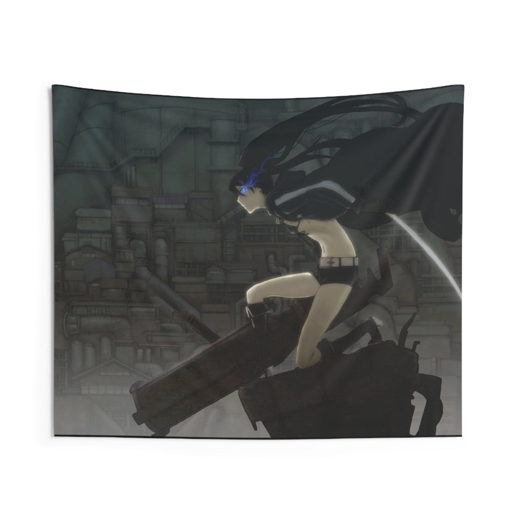 Black Rock Shooter Indoor Wall Tapestry