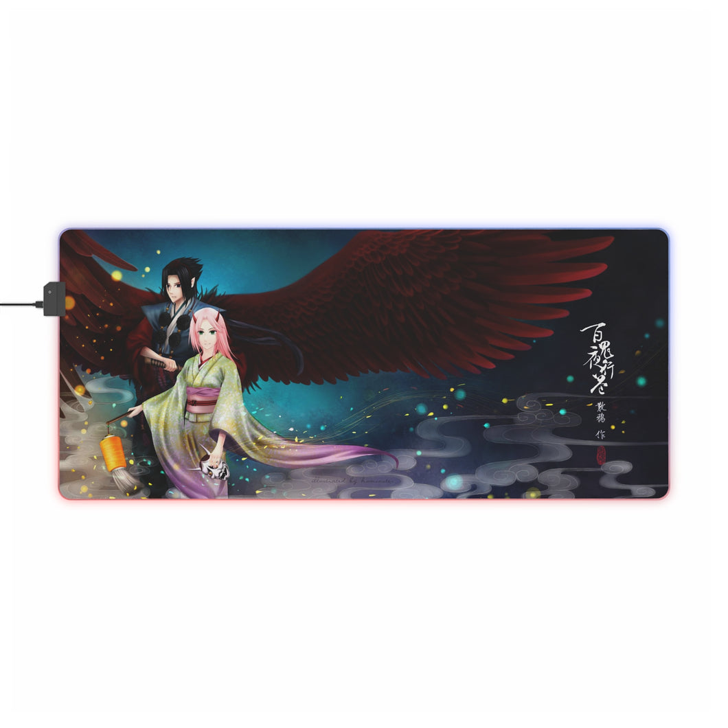 Anime Naruto RGB LED Mouse Pad (Desk Mat)