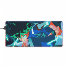 Load image into Gallery viewer, My Hero Academia Izuku Midoriya RGB LED Mouse Pad (Desk Mat)
