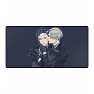 Yuri!!! On Ice Victor Nikiforov, Yuuri Katsuki Mouse Pad (Desk Mat)