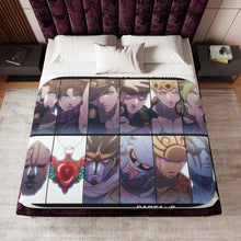 Load image into Gallery viewer, Anime Jojo&#39;s Bizarre Adventurer Sherpa Blanket
