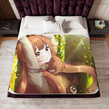 Load image into Gallery viewer, Raphtalia in The Morning Sherpa Blanket

