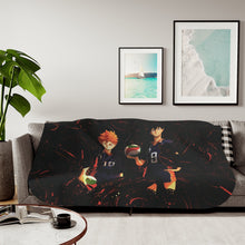 Load image into Gallery viewer, Anime Haikyu!! Sherpa Blanket
