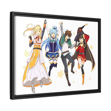 Load image into Gallery viewer, Anime KonoSuba - God’s blessing on this wonderful world!! Canvas Framed Art Print
