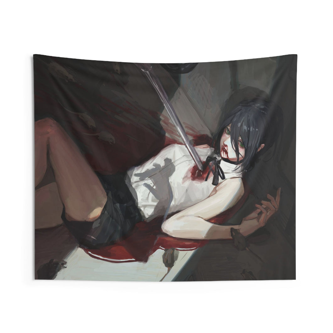 Anime Chainsaw Man Indoor Wall Tapestry
