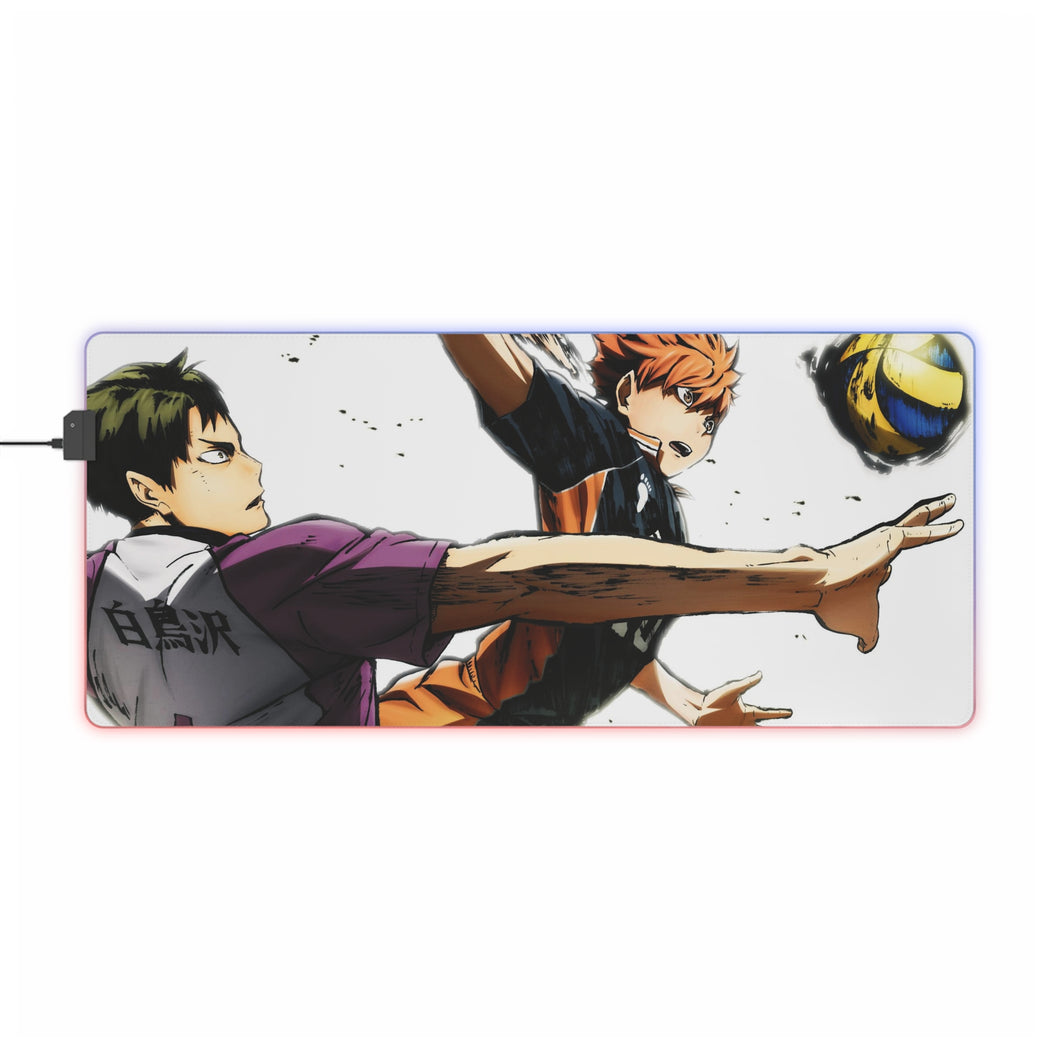 Shōyō Hinata RGB LED Mouse Pad (Desk Mat)