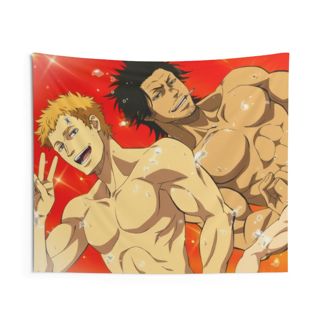 Black Clover Indoor Wall Tapestry