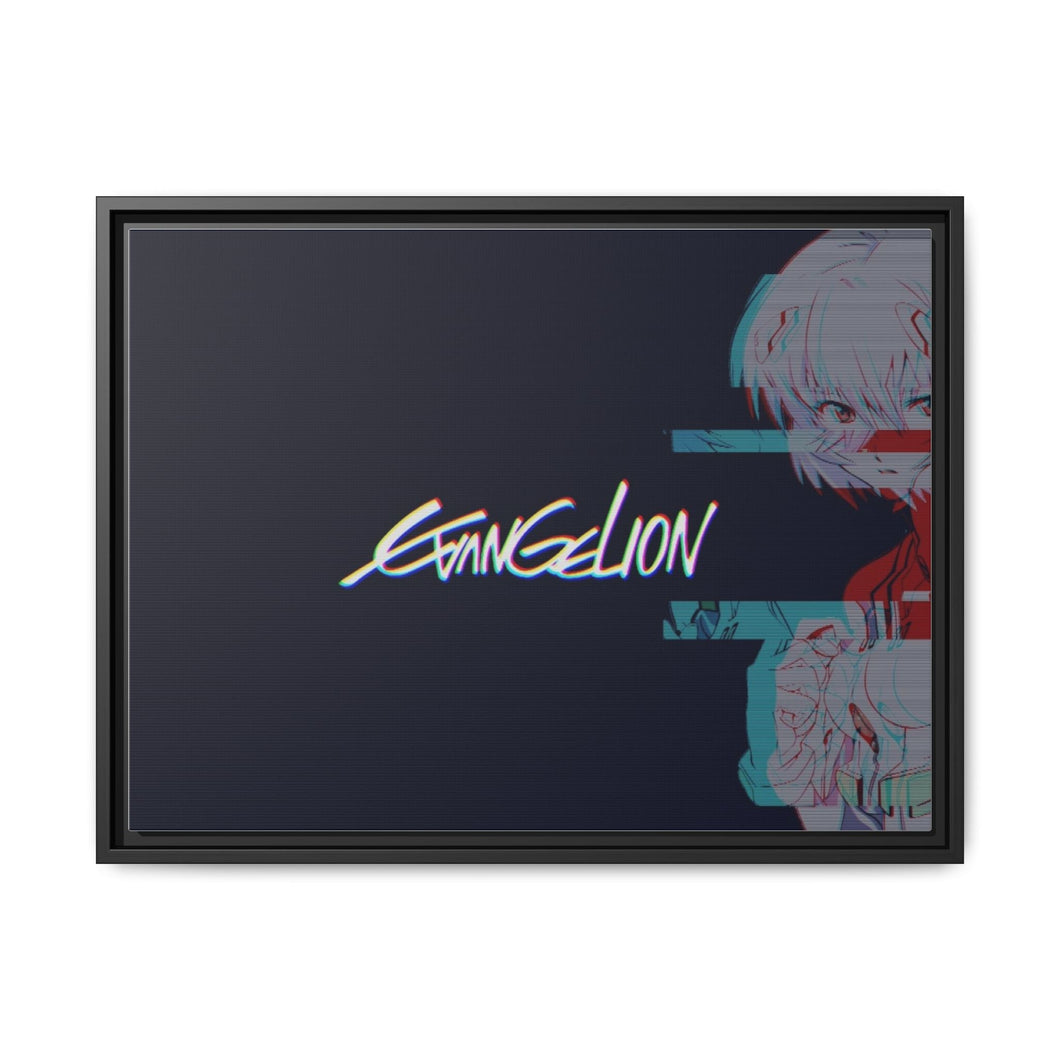 Neon Genesis Evangelion - Rei Ayanami Canvas Framed Art Print