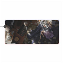 Load image into Gallery viewer, Violet Evergarden RGB LED Mouse Pad (Desk Mat)
