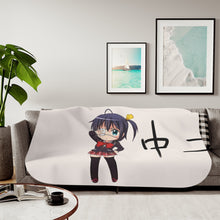 Load image into Gallery viewer, Love, Chunibyo &amp; Other Delusions Rikka Takanashi Sherpa Blanket
