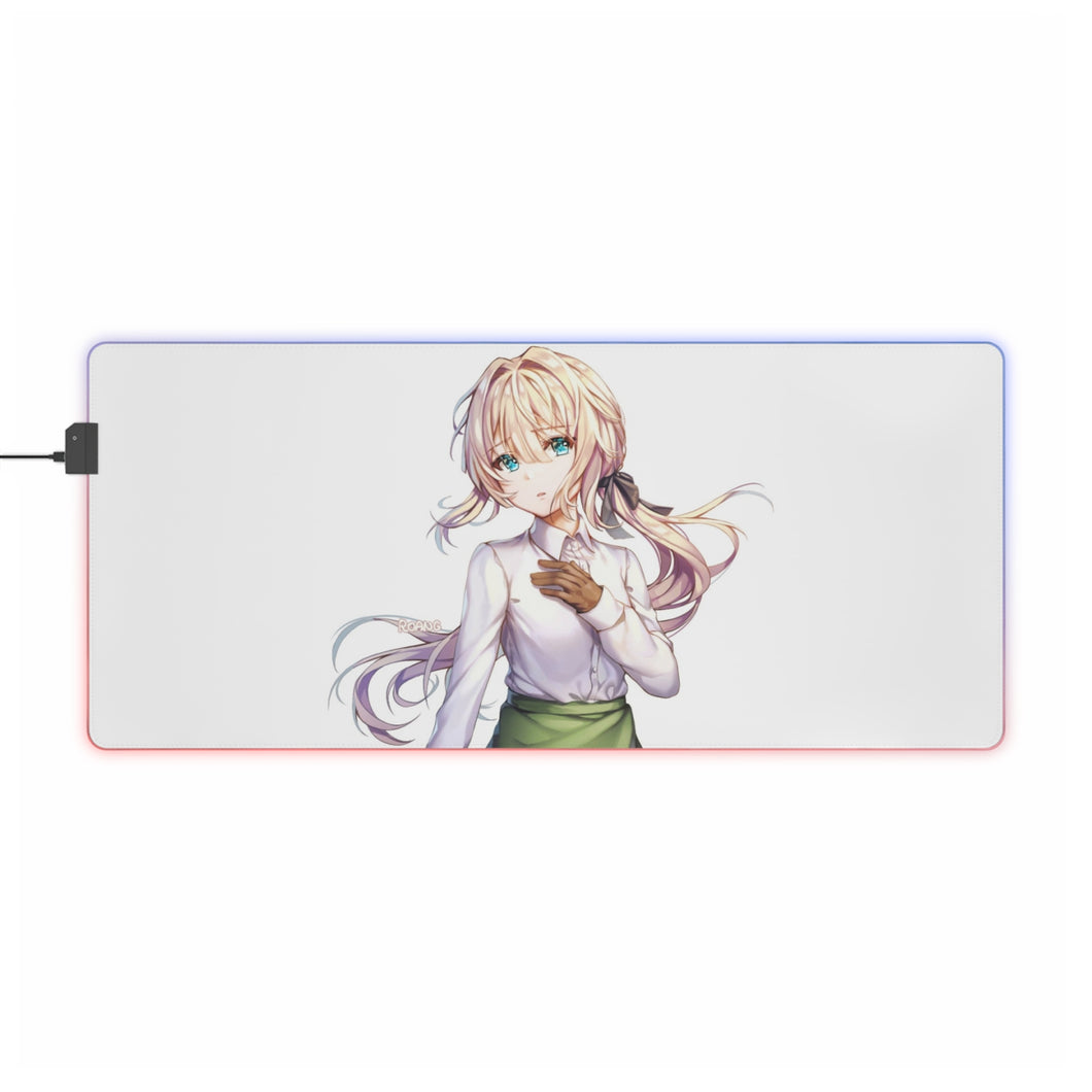 Violet Evergarden RGB LED Mouse Pad (Desk Mat)