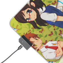 Load image into Gallery viewer, Anohana RGB LED Mouse Pad (Desk Mat)
