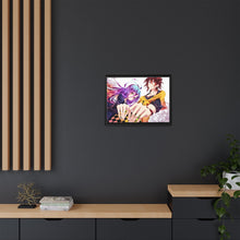 Load image into Gallery viewer, Sora and Shiro Canvas Framed Art Print
