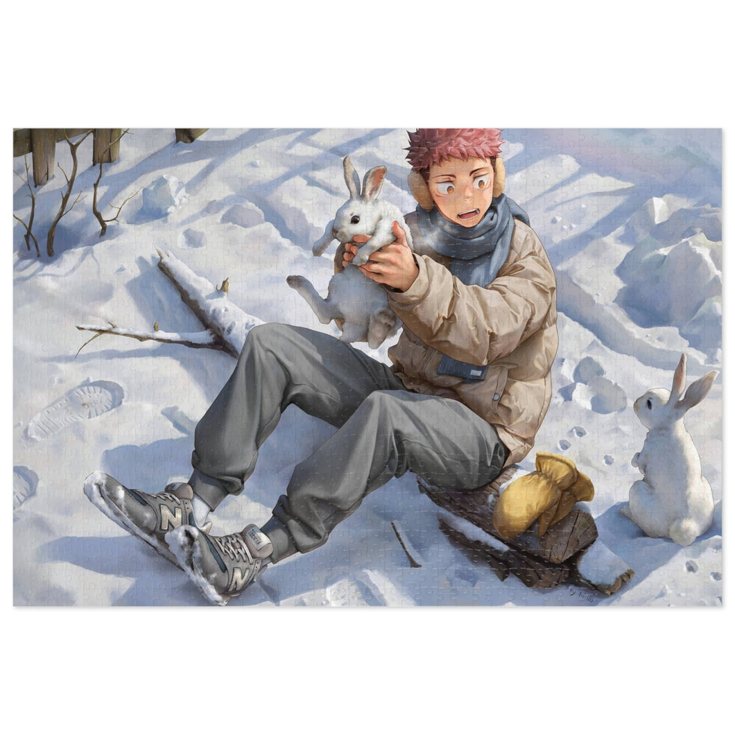 Yuji Itadori Jigsaw Puzzle