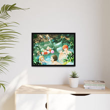 Load image into Gallery viewer, Bathing Canvas Framed Art Print
