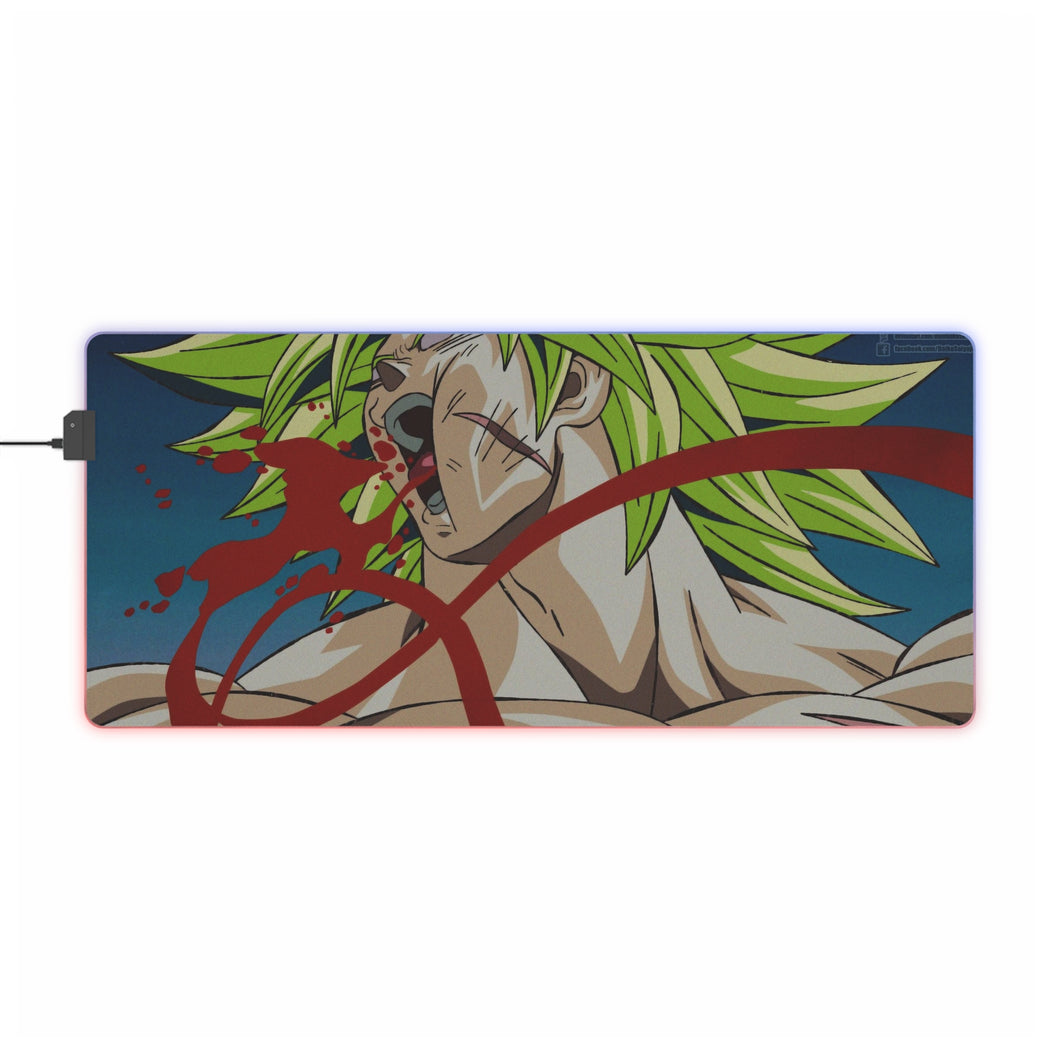 Broly got punished RGB LED Mouse Pad (Desk Mat)