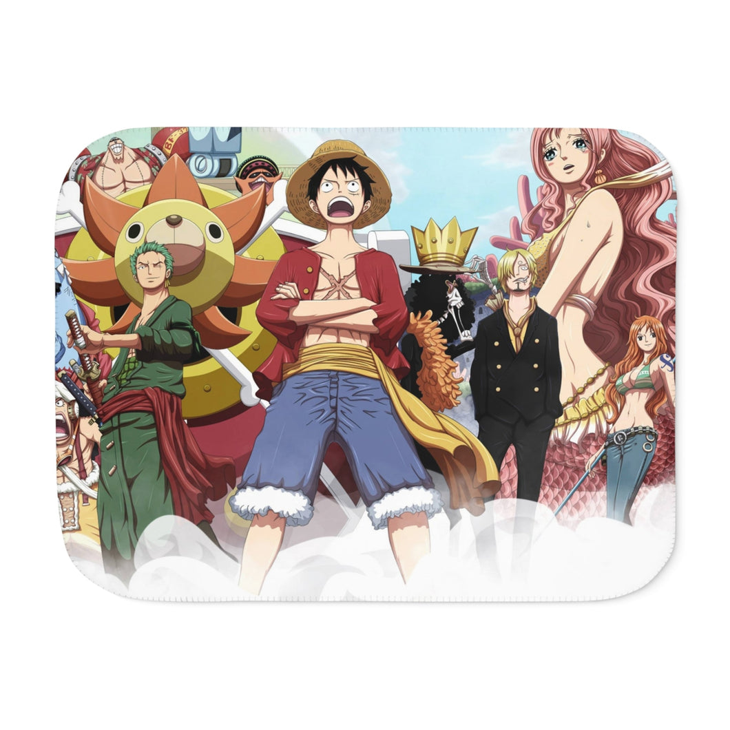 Anime One Piece Sherpa Blanket