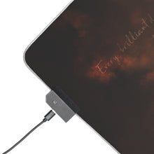Load image into Gallery viewer, Steins Gate - Kurisu Makise RGB LED Mouse Pad (Desk Mat)
