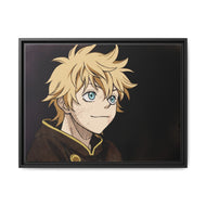 Black Clover Luck Voltia Canvas Framed Art Print