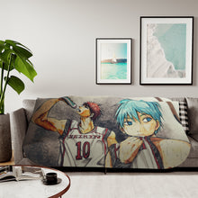 Load image into Gallery viewer, Kuroko&#39;s Basketball Sherpa Blanket
