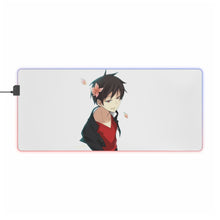 Load image into Gallery viewer, Durarara!! Izaya Orihara RGB LED Mouse Pad (Desk Mat)
