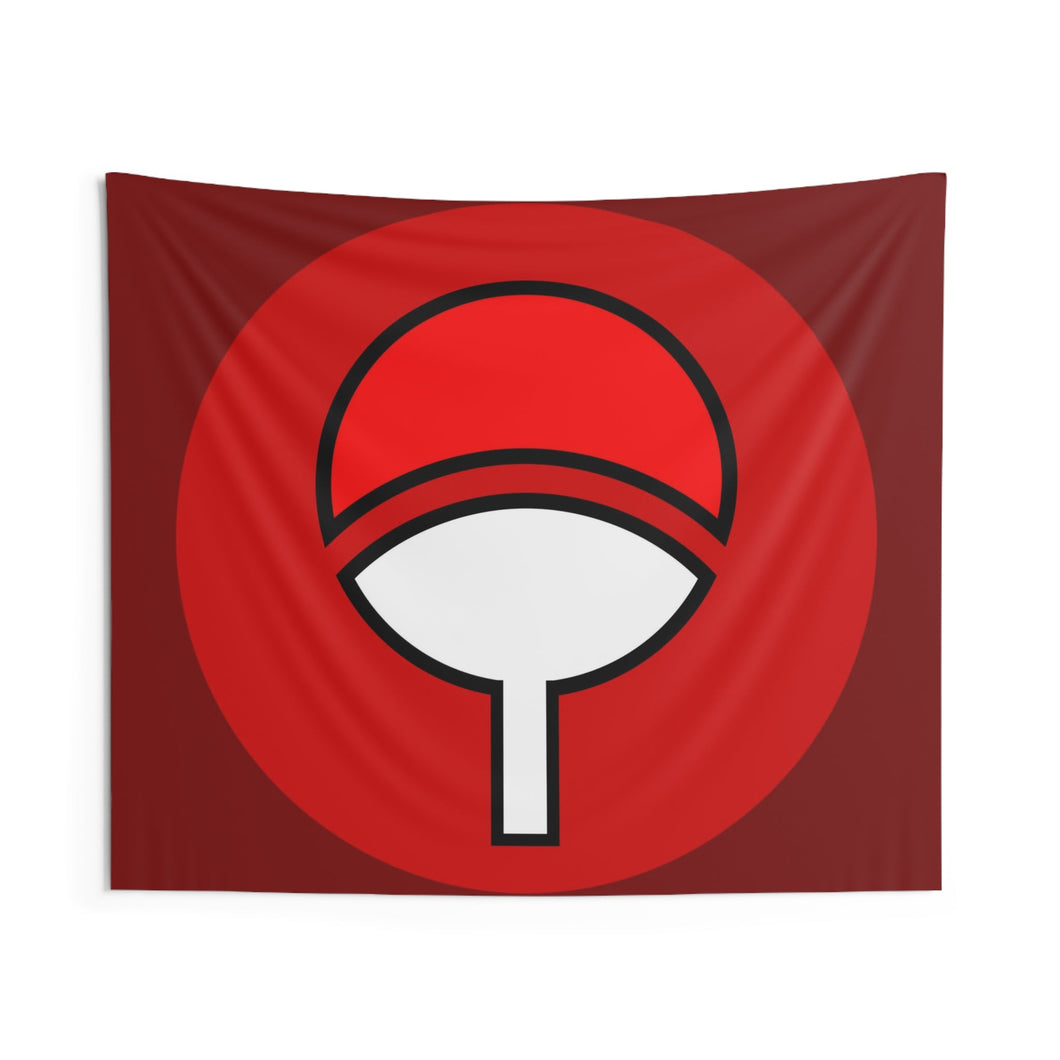 Uchiha Clan Symbol Indoor Wall Tapestry