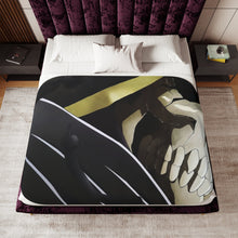 Load image into Gallery viewer, Ainz Ooal Gown (Momonga) Sherpa Blanket
