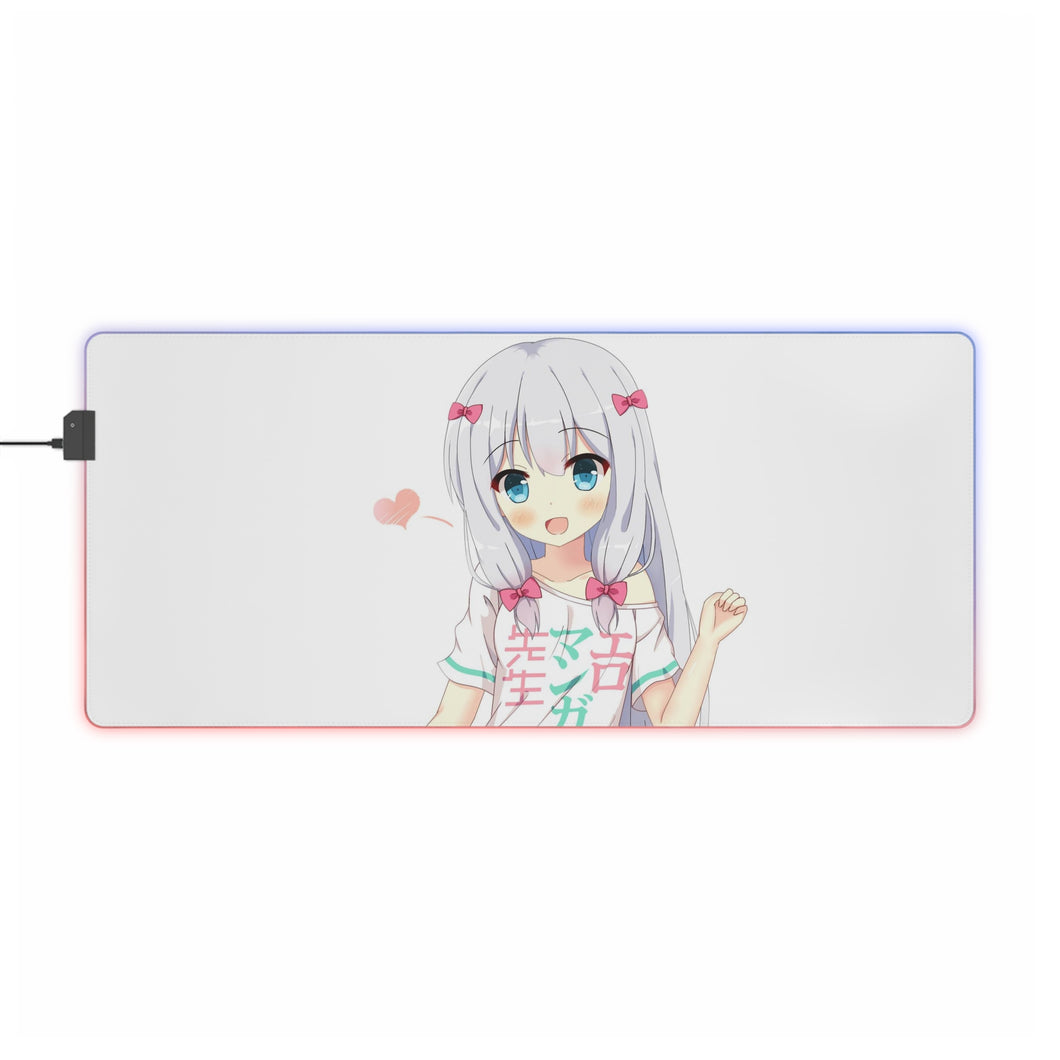 EroManga-Sensei RGB LED Mouse Pad (Desk Mat)