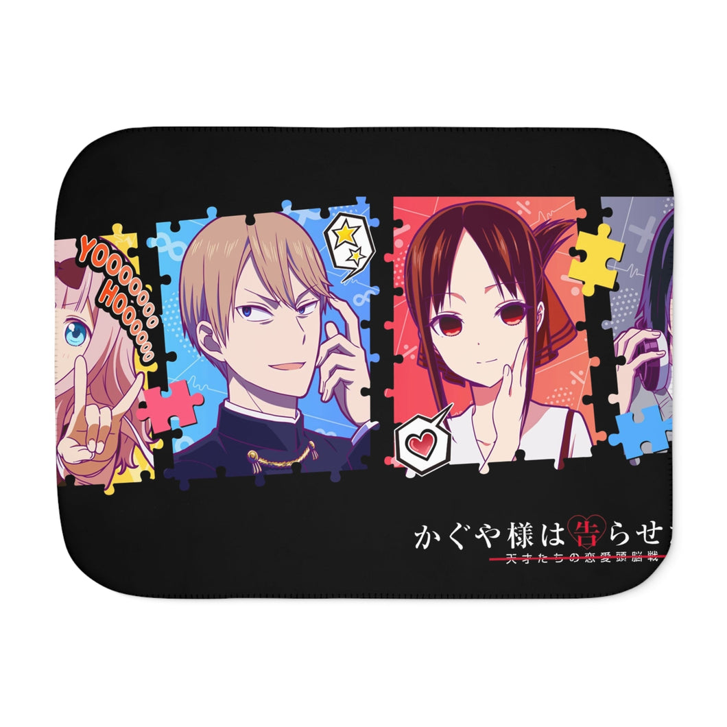 Anime Kaguya-sama: Love is War Sherpa Blanket