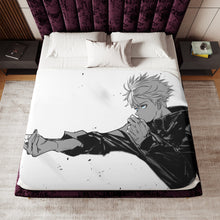 Load image into Gallery viewer, Anime Jujutsu Kaisen Sherpa Blanket
