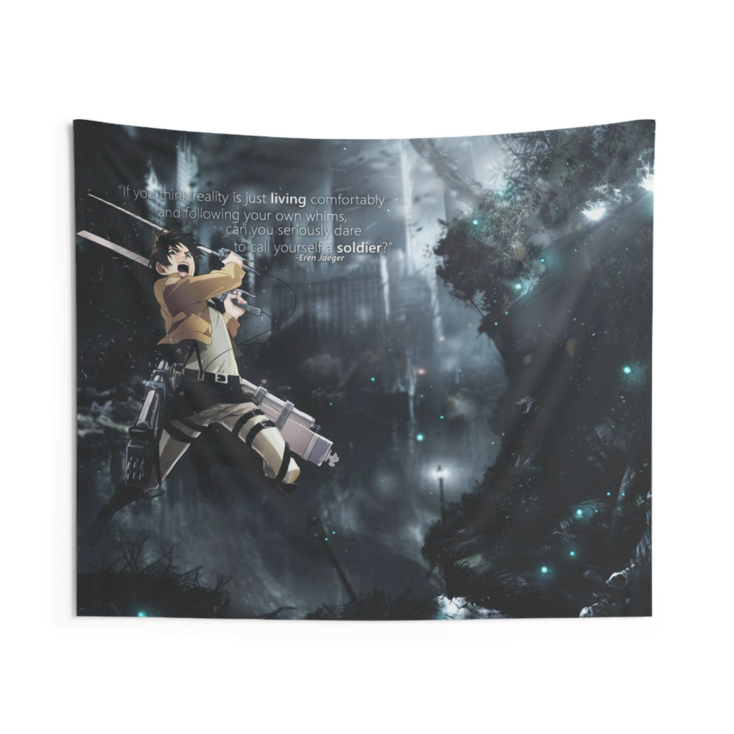 Anime Attack On Titan Indoor Wall Tapestry