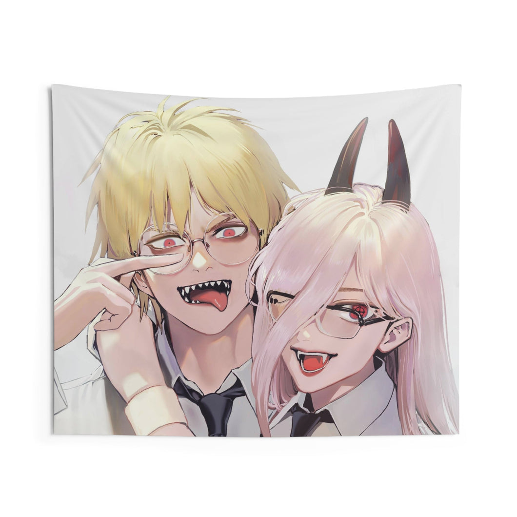 Anime Chainsaw Man Indoor Wall Tapestry