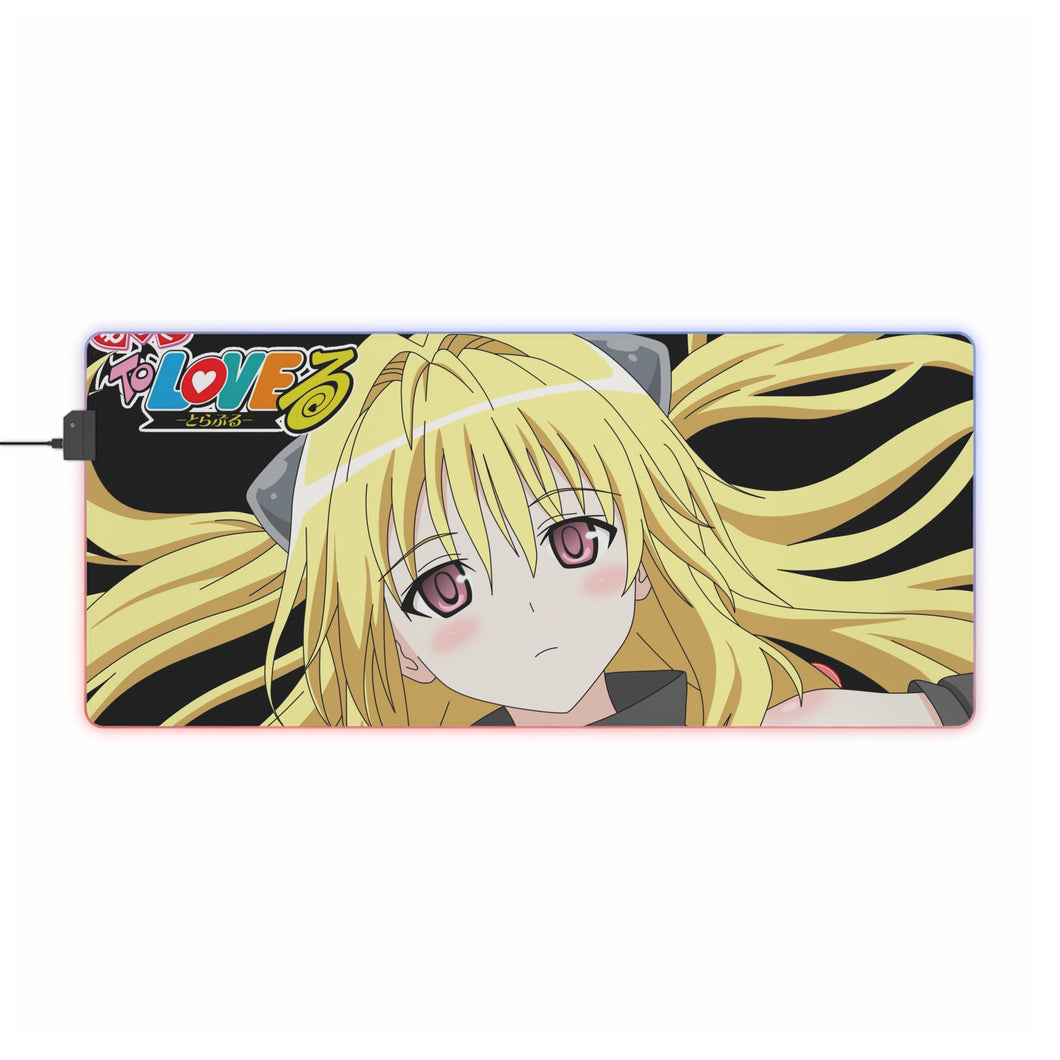 To Love-Ru RGB LED Mouse Pad (Desk Mat)