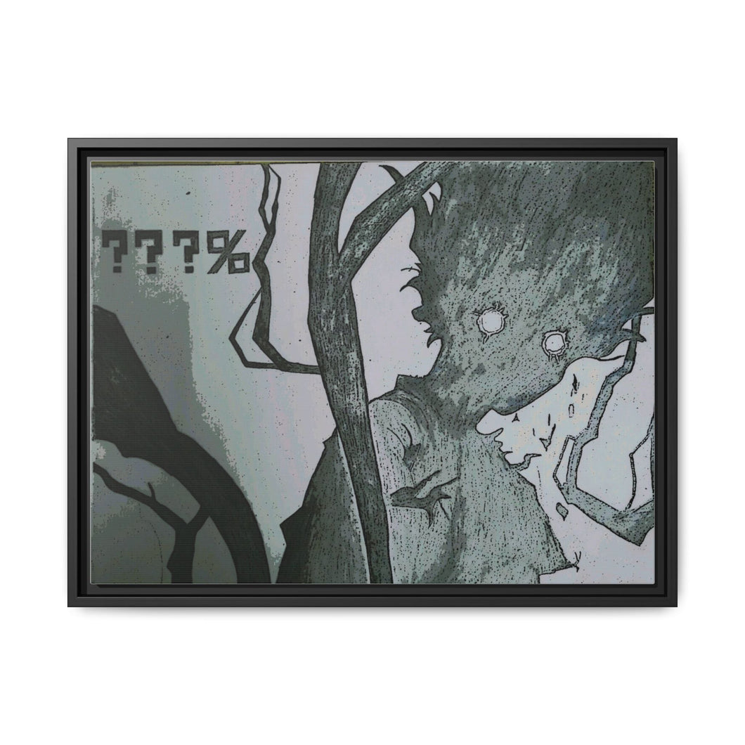 Mob Psycho 100 Canvas Framed Art Print