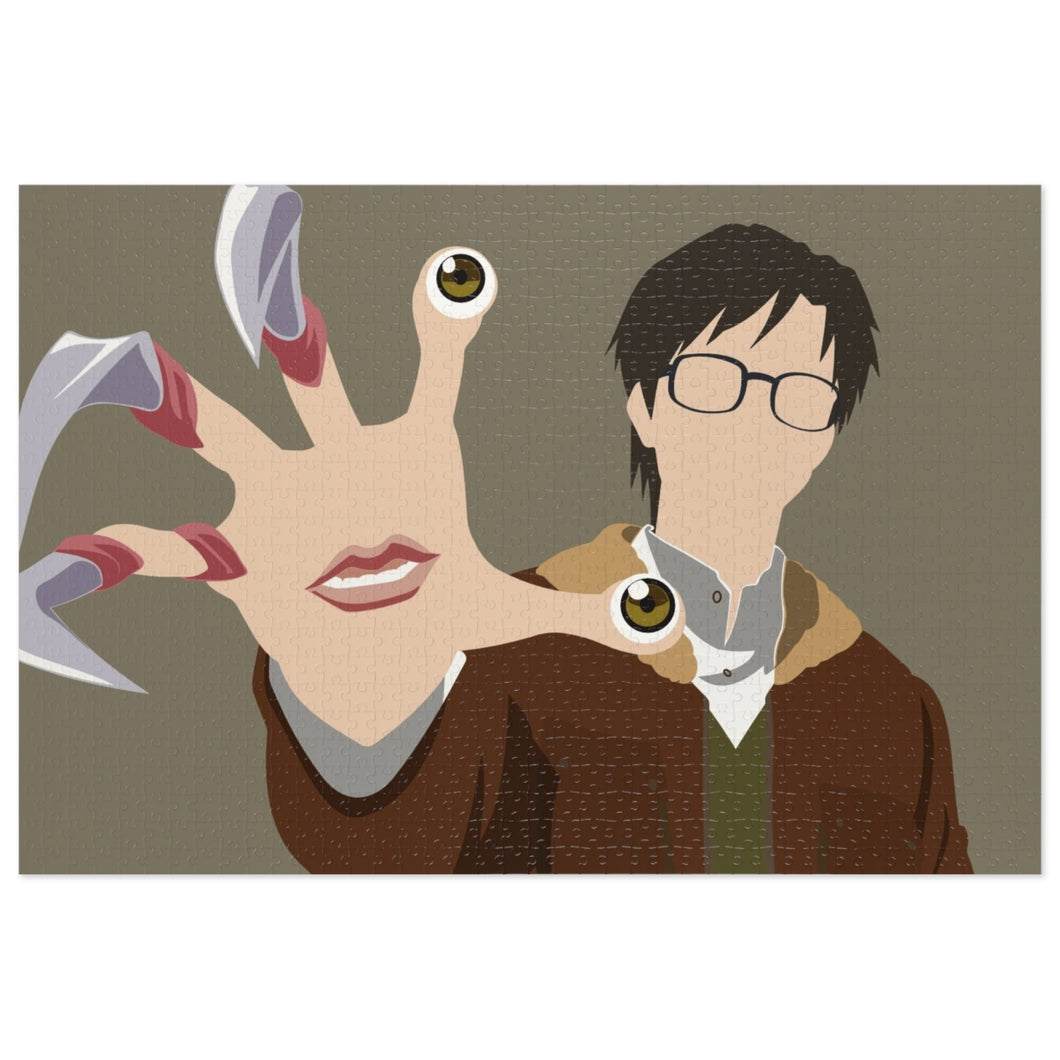 Shinichi Izumi And Miigi Minimalist Jigsaw Puzzle