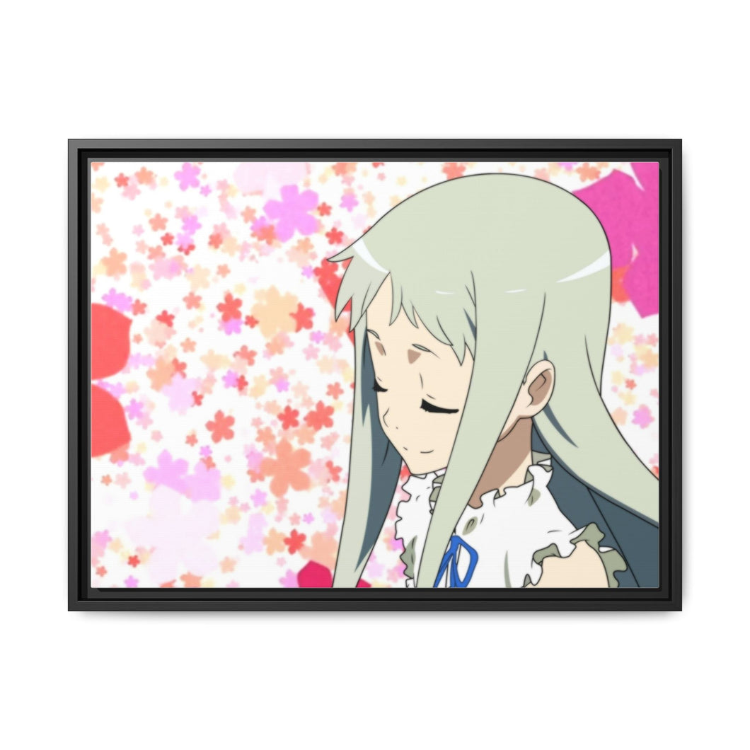 Anohana Meiko Honma Canvas Framed Art Print
