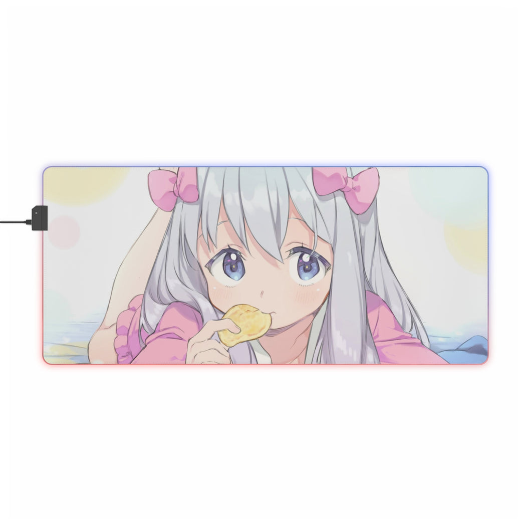 EroManga-Sensei RGB LED Mouse Pad (Desk Mat)