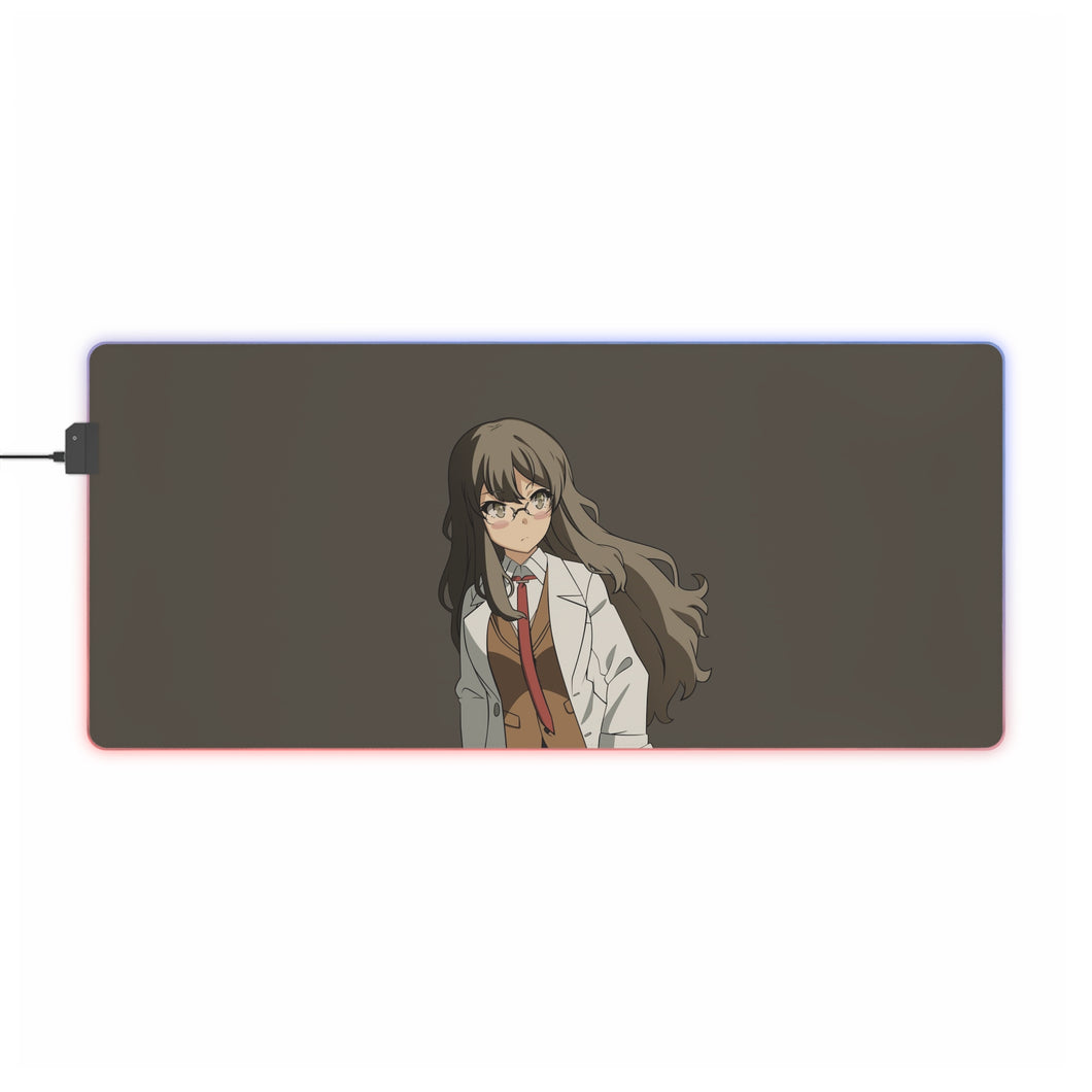 Rascal Does Not Dream Of Bunny Girl Senpai RGB LED Mouse Pad (Desk Mat)