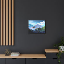 Load image into Gallery viewer, Anime Howl&#39;s Moving Castle Canvas Framed Art Print
