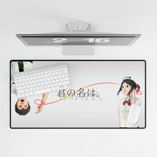 Load image into Gallery viewer, Anime Your Name.r Mouse Pad (Desk Mat)
