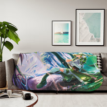 Load image into Gallery viewer, Suguha Kirigaya Sherpa Blanket
